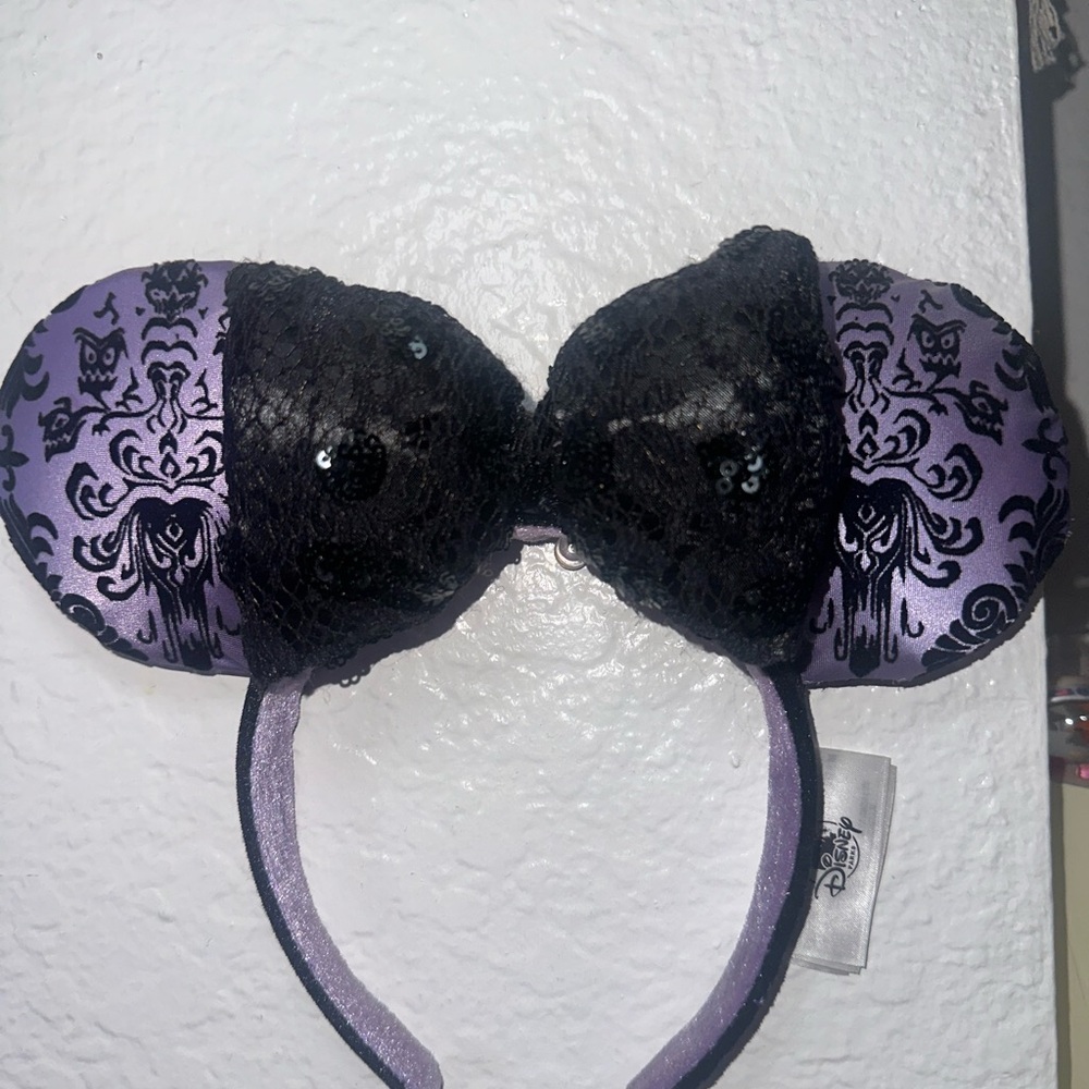 Disney Haunted Mansion Minnie Mouse Ears